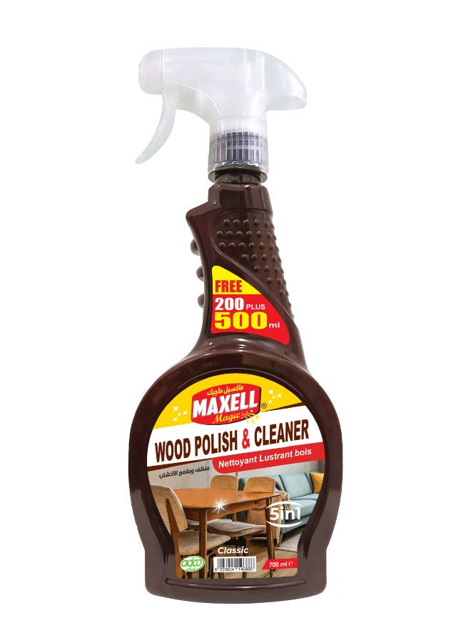 Wood Polish and Cleaner 700 ML - Classic